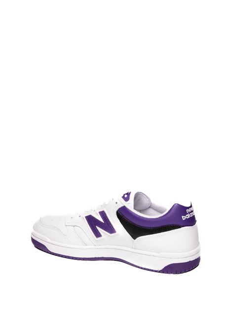 White/purple 480 sneaker NEW BALANCE | 480ULPB-WHITE/PURPLE